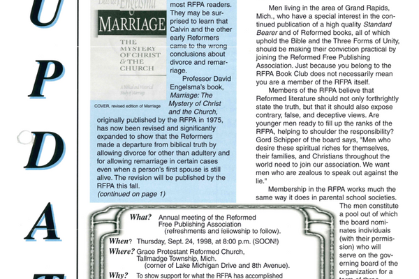 Did you know? (RFPA Update - Fall 1998)