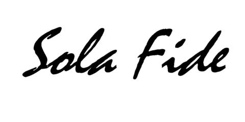 The Question of the Necessity of Good Works (2): Justification by Faith Alone