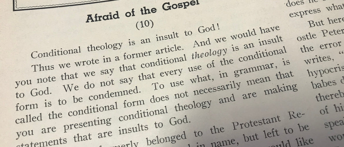 Afraid of the Gospel (10)