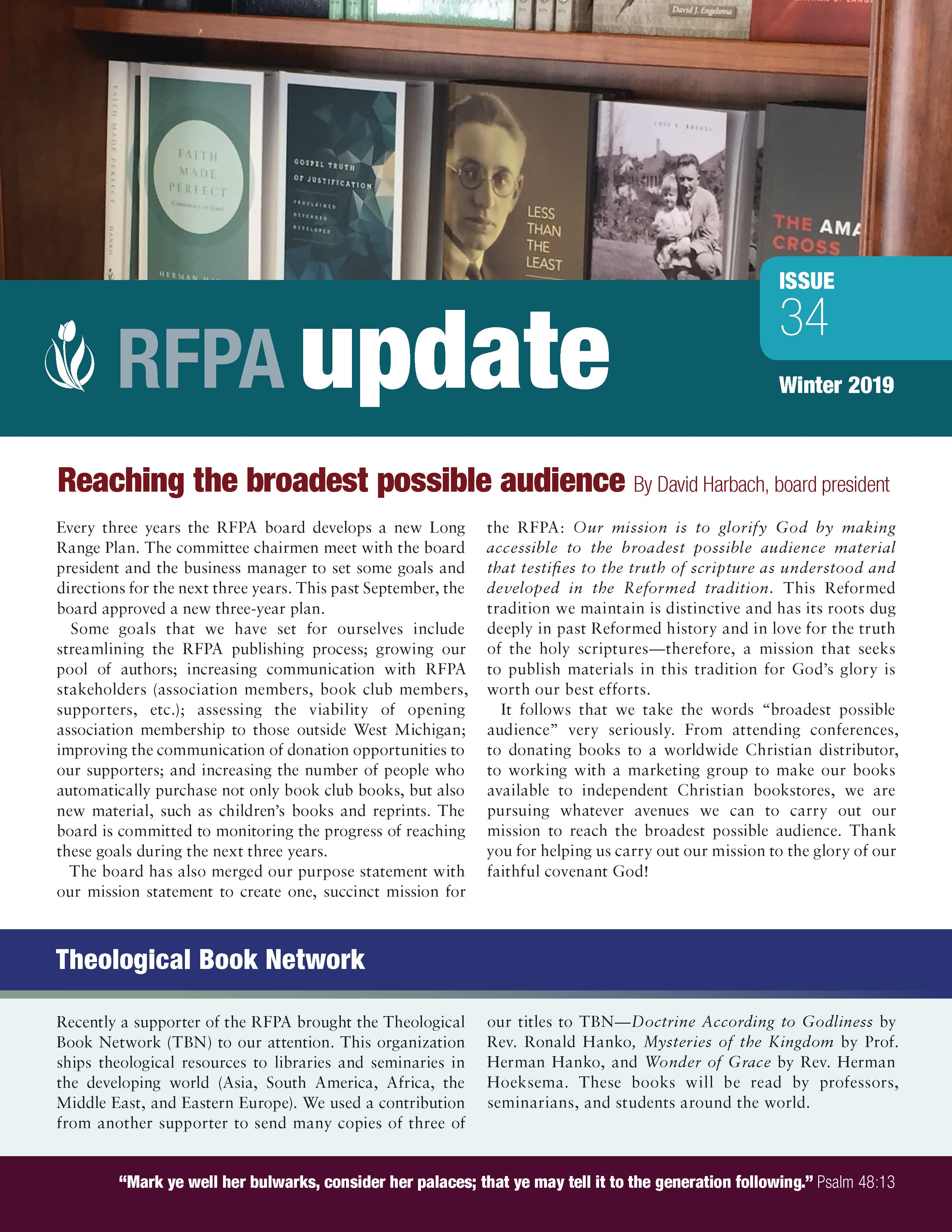 RFPA Update - Winter 2019