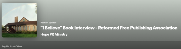 "I Believe": Book Interview with Hope RWC