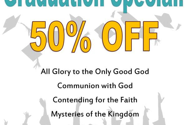 Graduation Special - 50% off titles!