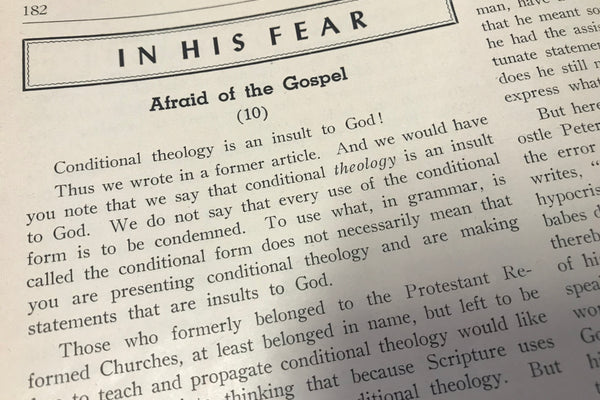 Afraid of the Gospel (10)