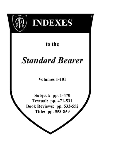 Digital Index to the Standard Bearer (PDF)