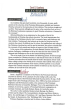 Reformed Education: The Christian School as Demand of the Covenant